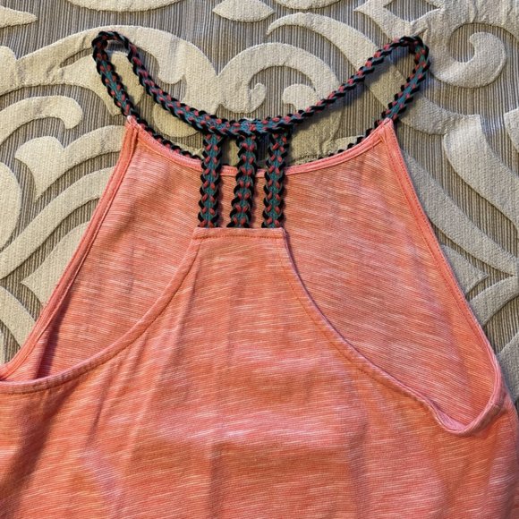 EUC Old Navy Girls Heather Pink Sleeveless Dress Swim Coverup Size Large 10-12 - Picture 3 of 6
